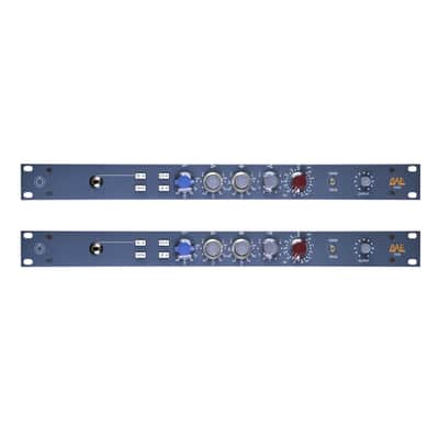 BAE 1084 Mic Pre/EQ Pair w/PSU (Blue) image 1