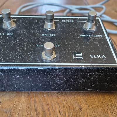 Elka Elkatone 610 Footswitch for Leslie & Reverb, AS IS, Broken imagen 7