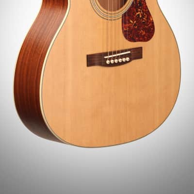 Guild OM-240E Acoustic-Electric Guitar, Natural image 2