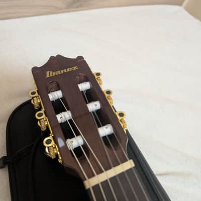 Ibanez GA35TCE Thinline Cutaway Nylon-String Classical Acoustic-Electric Guitar + Ibanez Gig Bag image 9