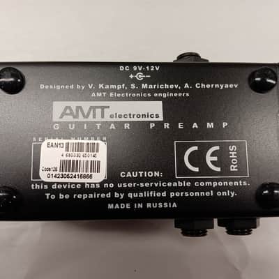 AMT Electronics Legend Amps Series E1 Distortion Guitar Effects Pedal image 4