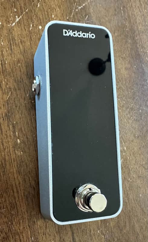 D'Addario PW-CT-20 Chromatic Pedal Tuner 2017 - Present - Black / Silver image 1