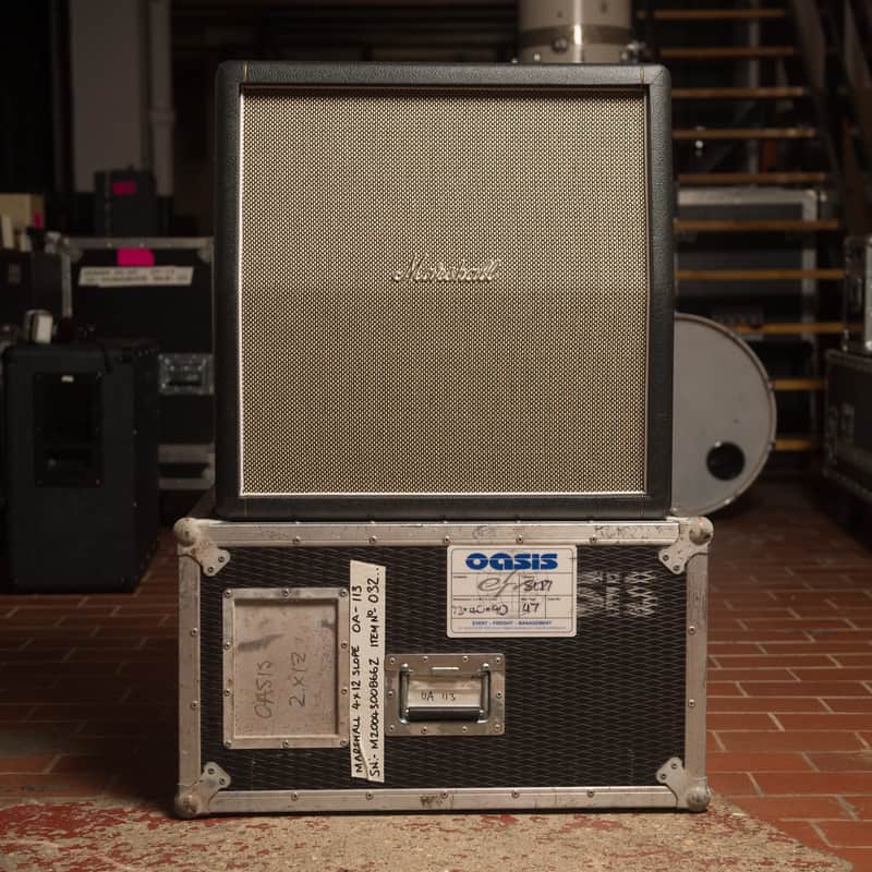 Marshall 2061CX 2x12 60W Angled Cabinet owned by Noel Gallagher image 1