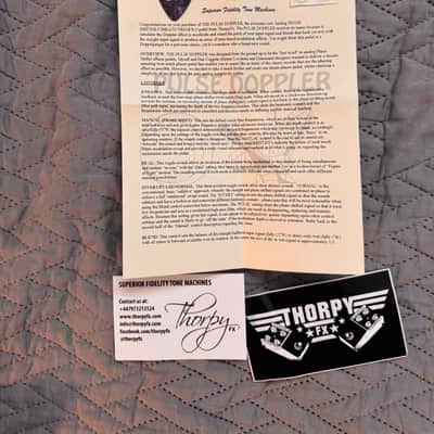 ThorpyFX Pulse Doppler - Black / Burgundy Red Bild 2