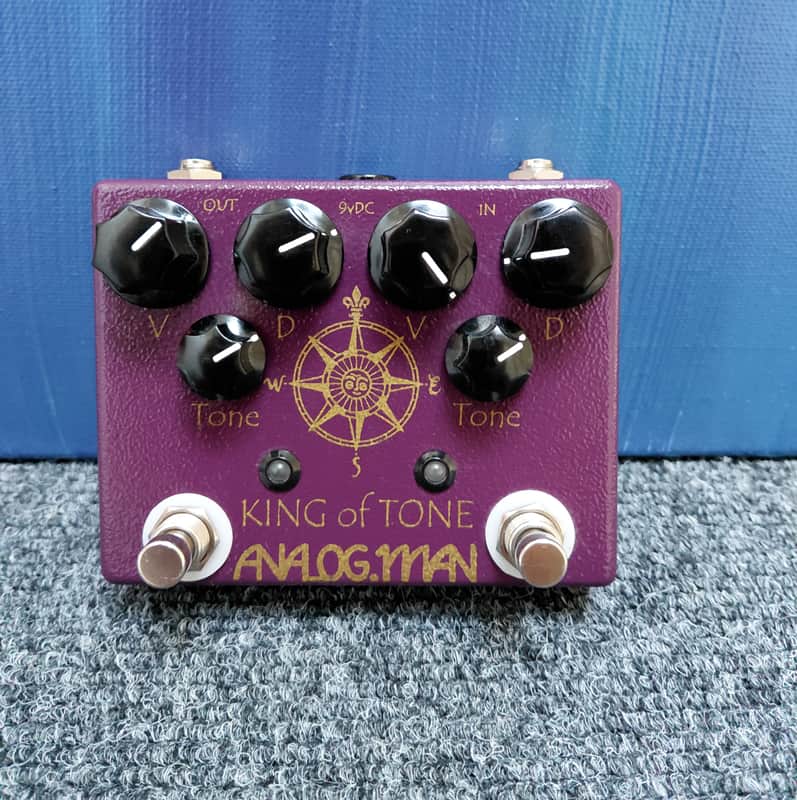 Analogman King of Tone V4 with Red Side High Gain Option 2009 - Present - Graphic image 1