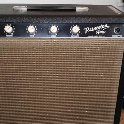 1964 Fender Princeton Tuxedo amp image 1