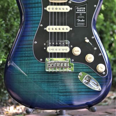 Fender Limited Edition Player Stratocaster® HSS Plus Top - Blue Burst image 1