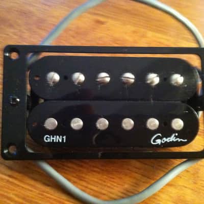 Godin GHN1 Humbucker  Black image 1