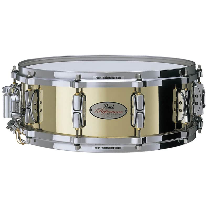 Pearl RFB1450 Reference 14x5" Rolled Brass Snare Drum image 1