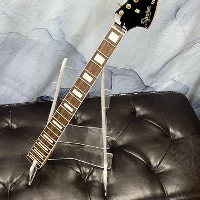 Squier Loaded Telecaster Deluxe Neck with Block Inlays, Black Painted Headstock Face image 2