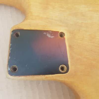 1984 SQUIER by FENDER JAZZ BASS BODY JAPAN JV SERIES image 7