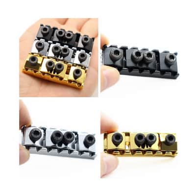 Floyd Rose 7-String Guitar Top mount Design 48mm Locking Nut Black for Floyd Rose String System image 11