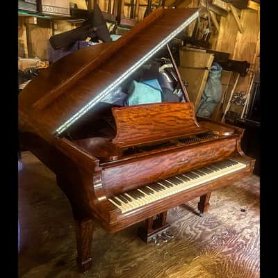 Steinway & Sons Model O Grand Piano – Honduran Mahogany image 6