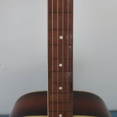 Vintage 1930s Oahu M65 Square Neck Lap Steel Hawaiian Big Body Guitar Very Clean Oahu Harmony Kay Works Great Comes With Original Bridge & Wooden Peg Parts! image 10