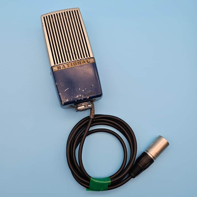 ☆Vintage 1950s National Panasonic VM-1 Bidirectional Ribbon Microphone - Toshiba Made in Japan RCA image 1