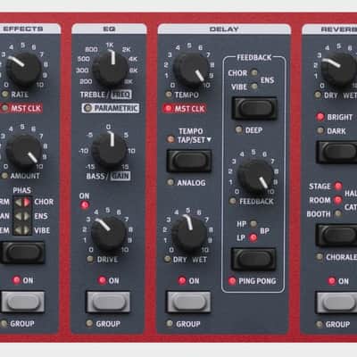 Nord Wave 2 61-Key 48-Voice Polyphonic Synthesizer 2013 - 2022 - Red image 2