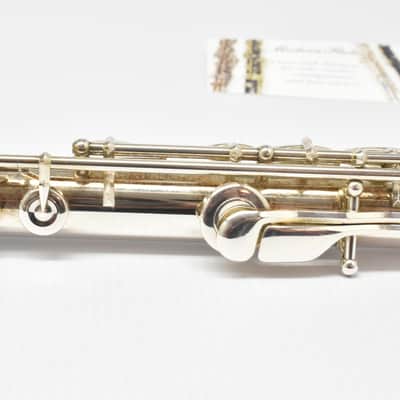 Handmade Pearl Dolce Semi-Pro Flute Offset G Split E B Foot Handcut PH-7 Sterling Headjoint image 15