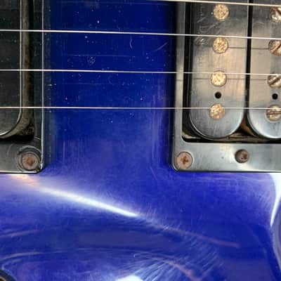 Schecter C-1 Diamond Series Blue with case image 12