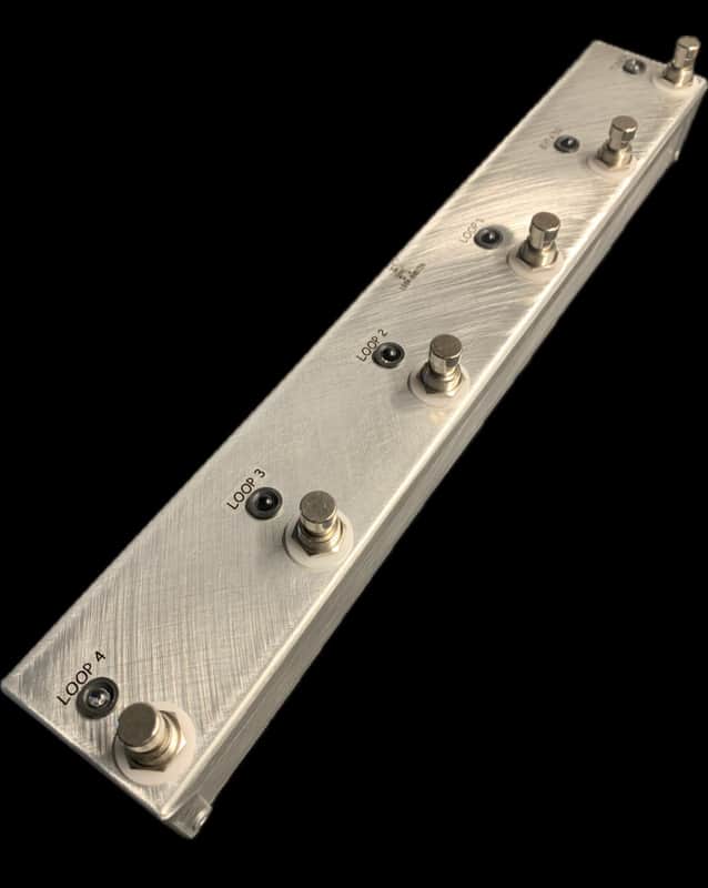 Loop-Master Pedals 4 Loop True Bypass Looper Pedal Loop Switcher w/Master Bypass & Tuner Mute IN STOCK USA MADE! image 1