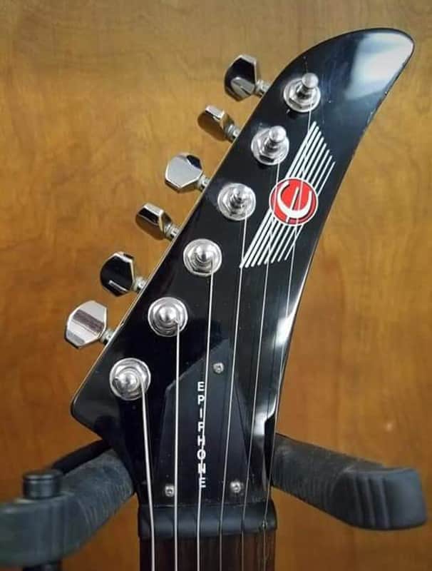 【激レア】　Epiphone Demon VFX Epiphone Demon VFX 2001 Metallic Black | Reverb