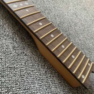 Maple Wood Electric Guitar Neck, Rosewood Fingerboard 24 Frets image 3