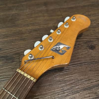 Guyatone LG-65T 1960s MIJ Electric Guitar Bizzare Japan - Sunburst image 5