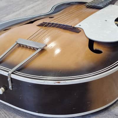 1950s Harmony USA H1213 Archtone Semi-Acoustic image 5