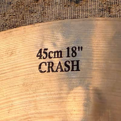 DARK 1/2 LATHE ISTANBUL Mehmet Hamer 18” SPLIT CRASH 1284 g Complex! PERFECT image 6