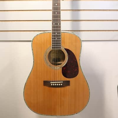 Zager ZAD-80 Acoustic Guitar Signed W/ Case image 2