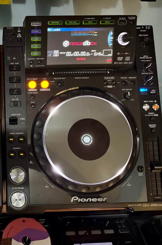 Pioneer CDJ-2000 Nexus  - Black image 1