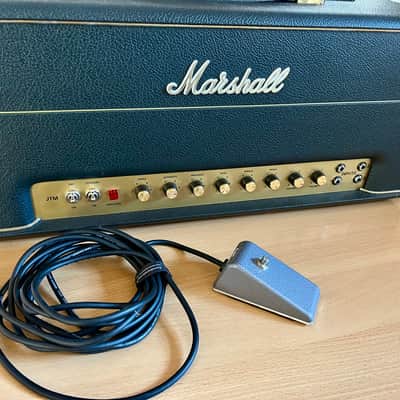 Marshall 2245THW Handwired JTM Reissue 2-Channel 30-Watt Guitar Amp Head 2014 - 2017 - Black image 2