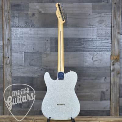 Mint Fender 75th Anniversary Player II Telecaster - Diamond Dust Sparkle with Gig Bag image 6