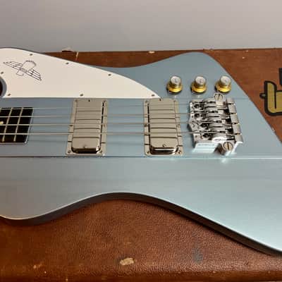 1990 Gibson Thunderbird - Custom Blue Mist Metallic image 11