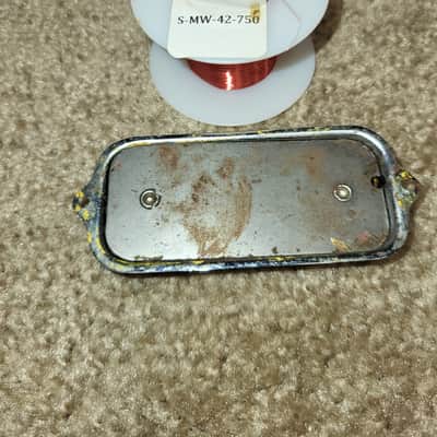pancake pickup and wire, needs rewinding, VINTAGE image 2