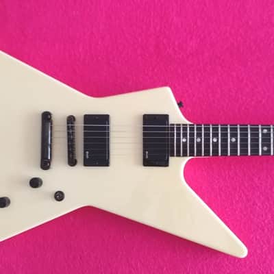 ESP Explorer E.X.P. Custom James Hetfield Metallica 1998 Olympic White image 1