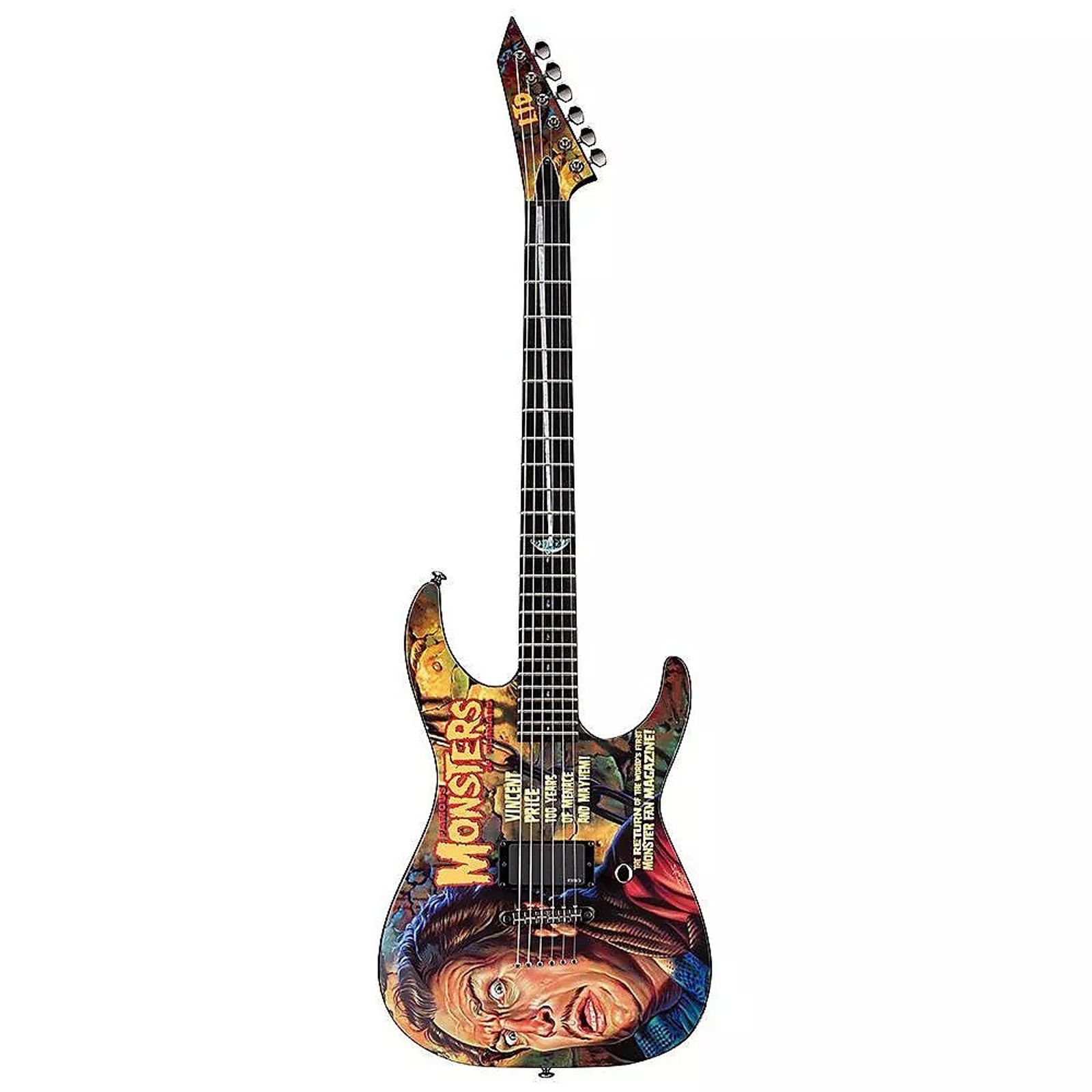 ESP LTD Famous Monsters Vincent Price Graphic | Reverb