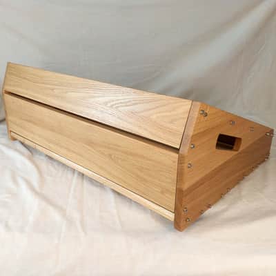 10U / 126hp Eurorack case EVA • Rails + M3 nuts / Oak / Unpowered image 9