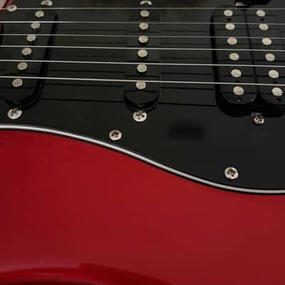 Squier Affinity Series Stratocaster HSS - Metallic Red image 4