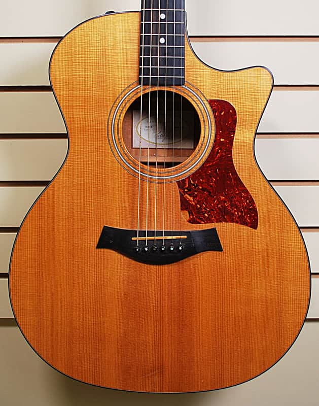 2004 Taylor USA 314CE Acoustic / Electric Guitar w Solid Flamed Sitka Top & Expression Pickup/Preamp System w Hard Case EX COND AMAZING TONE! image 1