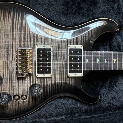 PRS Custom 24 35th Anniversary Charcoal Burst 10 Top Pattern Thin Neck Guitar image 3