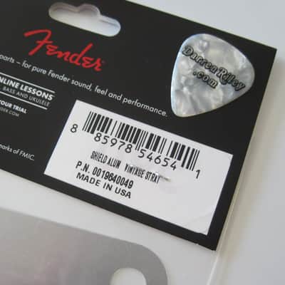 Fender American Vintage 57 Stratocaster Aluminum Pickguard Shield USA 0019640049 Bild 3