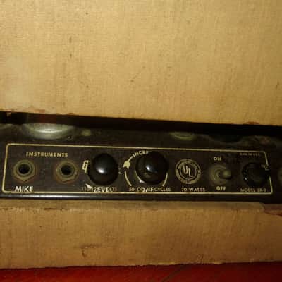 ~1959 Gibson BR-9 Combo Amp Beige image 6