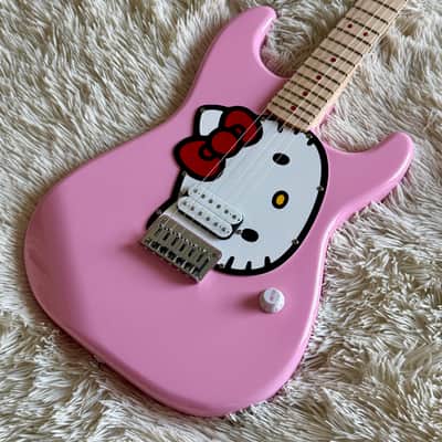 2024 Squier Hello Kitty Reissue Stratocaster Electric Guitar image 1