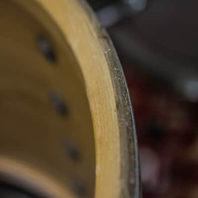 Ludwig 3 Ply 60s Silver Sparkle Drum Set image 8