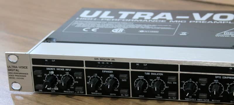 Behringer Ultra-Voice VX2496 vocal preamp | Reverb