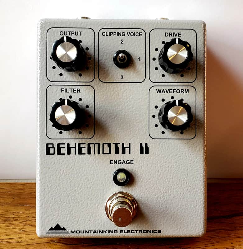 Mountainking Electronics Behemoth II bass/guitar booster-tube overdrive-distortion-compressor image 1