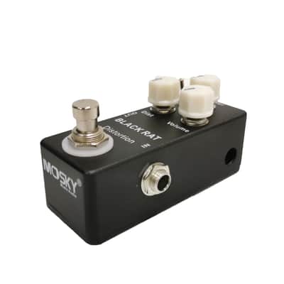 Mosky Black Rat Distortion Pedal Free Shipment,price include the import duty for US buyer image 4