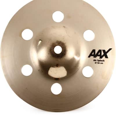 Sabian 8 inch AAX Air Splash Cymbal - Brilliant Finish image 2