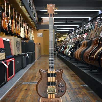Alembic/Ellio Martina Brown Bass 1981 w/Ellio Martina Neck, Kahler Bridge, Hard Case image 4