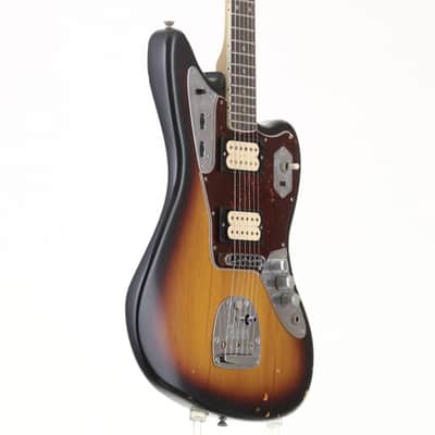 Fender Mexico Kurt Cobain Road Worn Jaguar 3-Color Sunburst [MX14523880] (07/13) image 8